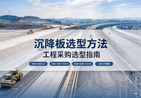 铁东沉降板选择方法